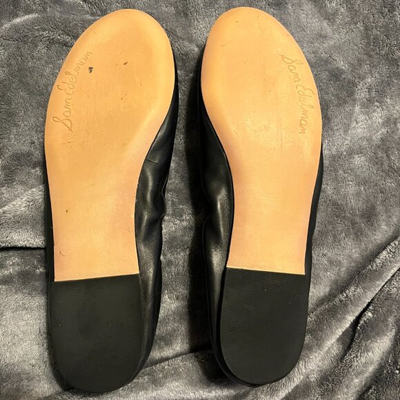 Sam Edelman Size 9 "Felicia" Black Ballet Flats - in excellent condition - Picture 2 of 6